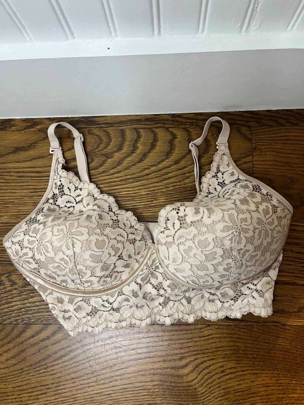 Maidenform Lace Overlay Lightly Padded Bra Bundle - Size 34D